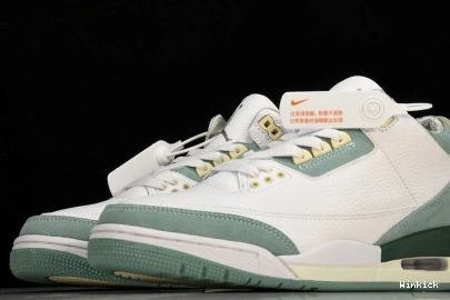 “ Air Jordan DT8532-130 3 GREEN WHITE 0712